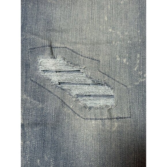 Levi's Tapered Distressed Ripped/Patched Super Flex Adjust Waist Girls 14 Jeans - Picture 14 of 16